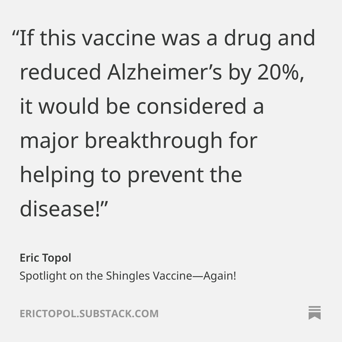 Eric Topol tweet media