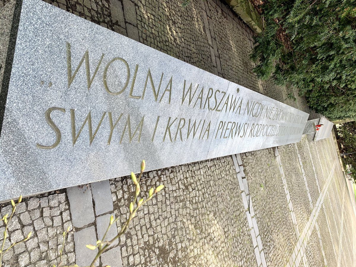 wojcikrp's tweet photo. Winter-scene, at Poland🇵🇱’s stunning #SapperEngineer Monument - standing strong like today’s 🇵🇱Sappers/Engineer Corps.
There is an important 🇺🇸🇵🇱“Transatlantic” engineer-link. 🇵🇱’s most important and celebrated leader/engineer - Gen #TadeuszKościuszko - is also one of America’s most important leader/engineers. Gen Kościuszko plays a game-changing role helping Gen #GeorgeWashington and 🇺🇸 win independence, with his innovative engineering of defenses at #Saratoga, #WestPoint - many others. Today, 🇺🇸@USArmy and 🇵🇱@DowOperSZ engineers continue in Kościuszko’s footsteps, training together ensuring max capabilities in #Mobility, #Countermobility, #Survivability and #UnexplodedOrdnance #UXO disposal.
Near the #VistulaRiver in Warsaw, the massive SapperMonument stands as a poignant reminder to the heroism of 🇵🇱engineers and the dangers they encounter in demining Warsaw/🇵🇱 after WWII.
Inscription: “Free Warsaw will never forget those who, with their hard labor and blood, first began the work of her rebuilding.”
🇵🇱Sappers are held in the highest regard for carrying out the monumental and dangerous mission of demining/clearing of all manner of UXO to make Warsaw safe to live/rebuild. Hundreds of 🇵🇱Sappers are killed during treacherous UXO operations.
The dangerous work of 🇵🇱Sappers marks the beginning of the “Beginning” of the rebuilding of Warsaw/🇵🇱; a rebuilding which shockingly, continues even now, 8-decades on! The Germans severely damage Warsaw, especially in 1939 and again during the #WarsawUprising. But, that’s not all.
Germany’s response to the WarsawUprising is astonishing. Like other German genocidal policies against Poles/Jews, the response is punitive including massacres. Then, at the end of the Uprising, when the Poles are forced to capitulate, the Germans begin a new warcrime seen nowhere else during the most lethal war in world history - a nation’s capital is purposely obliterated.
Germans methodically reduce what remains of Warsaw, literally “building-by-building, brick-by-brick” for no other reason than “hate’s sake.” There is no military rational for Germany to commit such a warcrime.
Himmler’s order, “The city must completely disappear from the surface of the earth and serve only as a transport station for the Wehrmacht. No stone can remain standing. Every building must be razed to its foundation.
SS chief Heinrich Himmler, 17 October 1944.”
Germany’s destruction encompasses thousands of structures including Warsaw’s most important & historical buildings, Churches, Universities/Schools, Libraries, Palaces - the beautiful Saxon Palace - Monuments and architectural works.
At the end of WWII, Warsaw is buried in ~20,000,000 cubic meters of rubble and saturated with ~45 tons of lethal UXO. It’s nothing less than an apocalyptic landscape as far as the eye can see/beyond. This is the scene where 🇵🇱Sappers begin the unbelievable task of rendering Poland safe.
Even today, WWII-era UXO is discovered in 🇵🇱 and vigilant 🇵🇱Army/Navy Sappers keep 🇵🇱 safe. The long list of support Poland provides Ukraine🇺🇦, includes UXO-disposal. As Germany did to Poland, Russia is now creating a UXO moonscape in 🇺🇦. When Russia finally ceases its brutal War, 🇵🇱 will play a vital role in many areas including assisting 🇺🇦 in UXO-disposal.
Finally, it’s worth reminding that in a government report 🇵🇱 calculates that the cost of unpaid German war reparations is at least ~€1,500,000,000,000Tn.
Excerpt:
“1. Poland lost 6 trillion 220 billion 609 million 🇵🇱zlotys during the war. 2. Over 5 million citizens lost their lives. 3. The war set Poland’s development back 20 years. 4. Over one million families lost all their possessions. Material losses amounted to 797 billion 398 million 🇵🇱zlotys”
Germany paid reparations to Israel/other nations. To date, however, Germany’s appalling response to Poland - the nation which suffered the most at Germany’s hands - is, “The case for reparations to Poland is closed.”
#CześćIChwałaSaperom!
#FYFAO