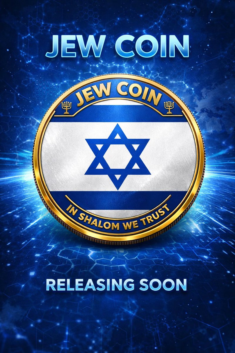 realjewishcoin's tweet photo. COIN DATE DROPS ONCE TELEGRAM COMMUNITY IS ACTIVE
Are Plans Are To Create A Community Coin Where We All Can Communicate And Hold And Grow Our Profits Together!
My Dms Are Always Open Or Leave A Comment And Ill Reply!
#memecoin #Solana #jewcoin https://t.co/zkjYQTVOZj