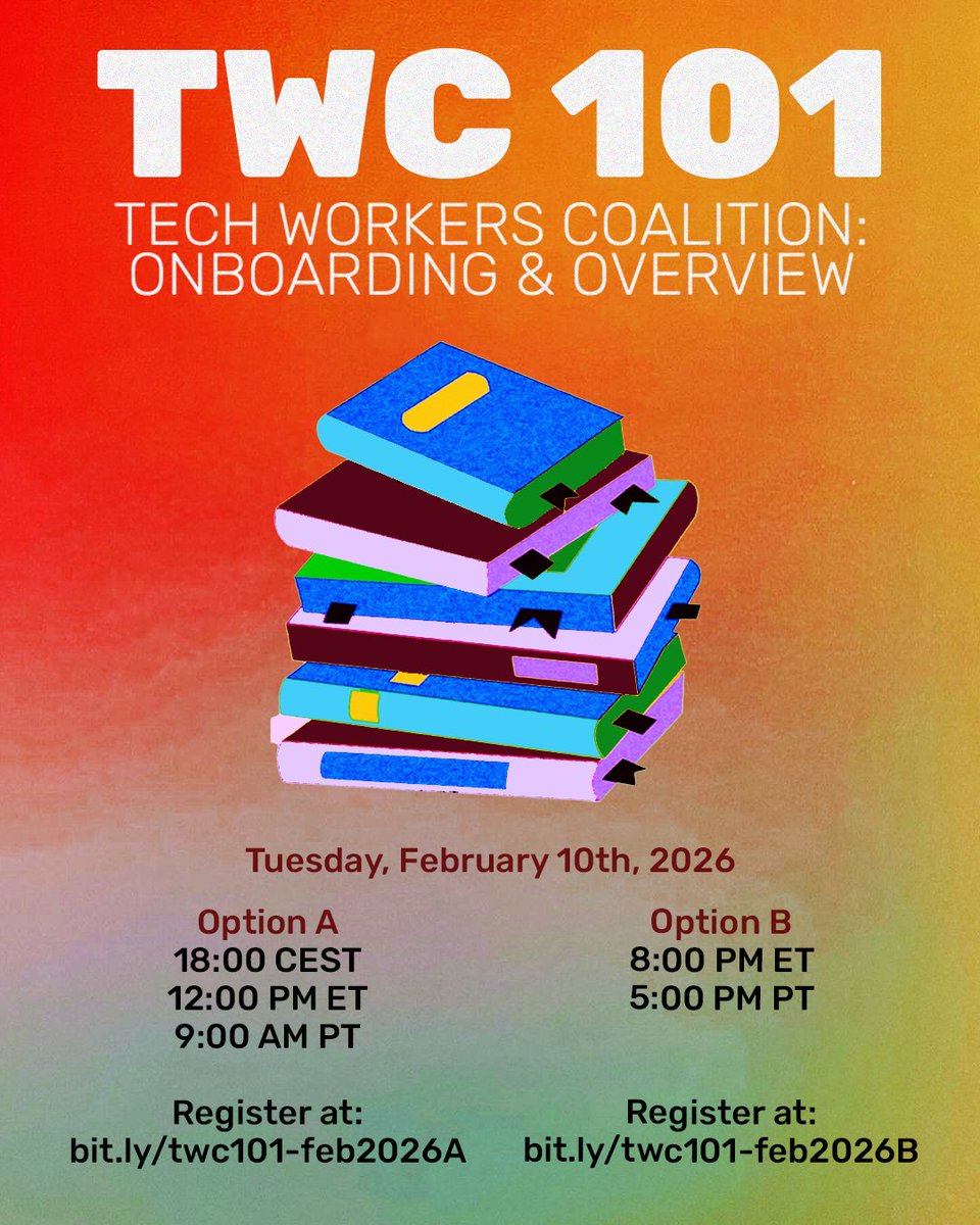 Tech Workers Coalition tweet media