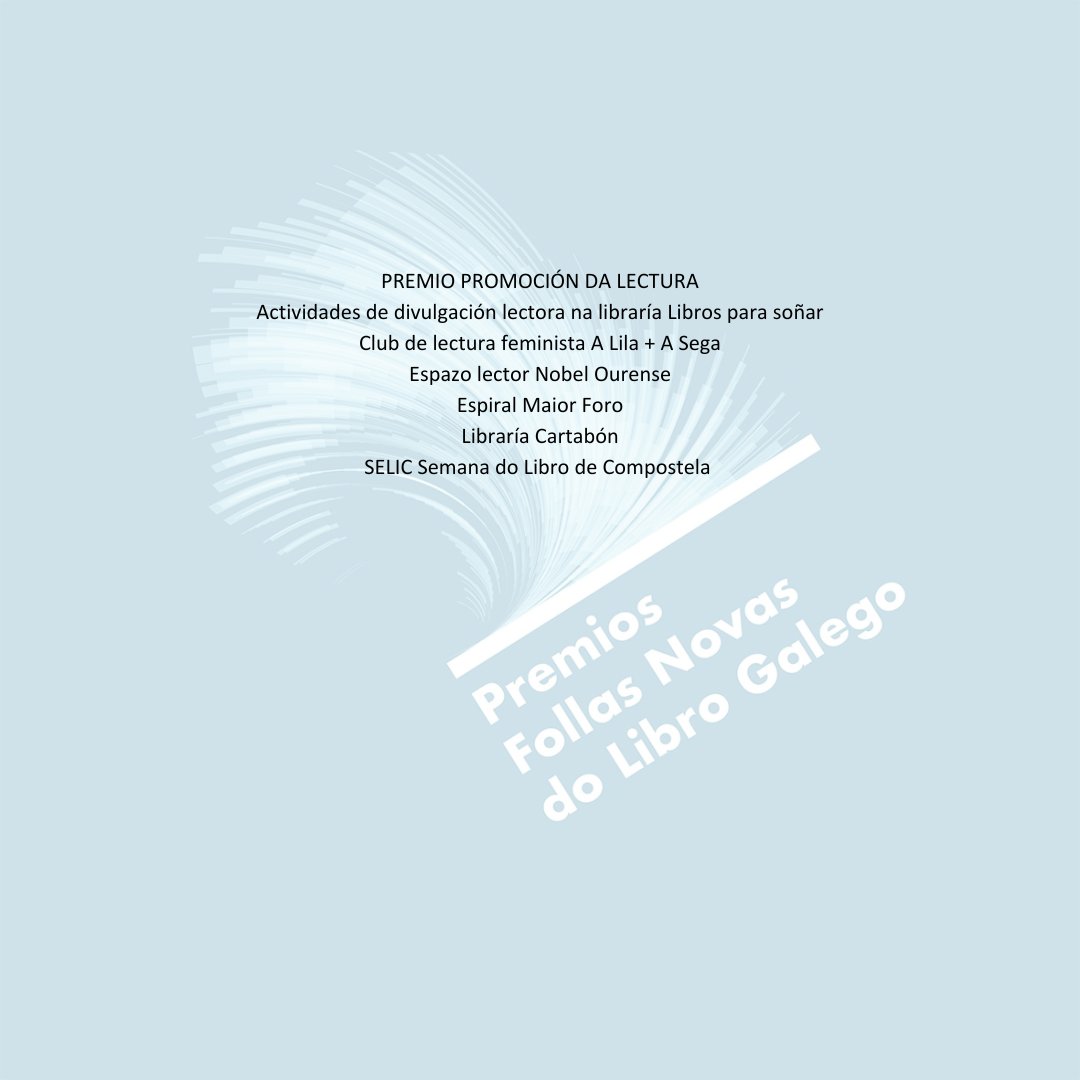 Premios Follas Novas do Libro Galego tweet media