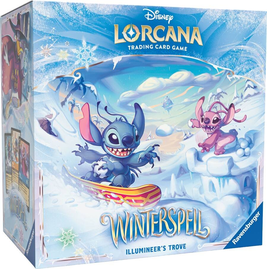 Ravensburger Disney Lorcana TCG: Winterspell Illumineer's Trove up for  preorder for $49.99, out Feb. 20. Amazon: https://t.co/wYoZMNxPcy Orders  not live yet at BB and GameStop- Best Buy: https://t.co/7otvVITJHV GameStop:  https://t.co/SMTdvPnFii