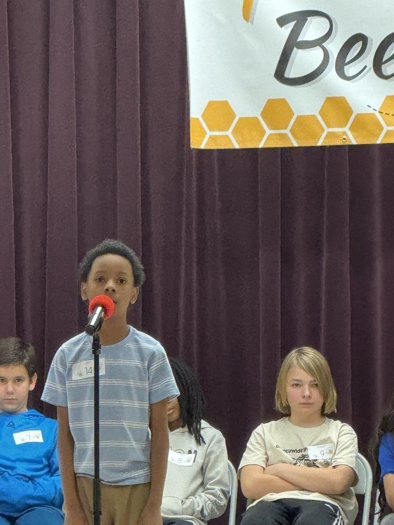 What a great night at the CCPS Spelling Bee! 

These three students did an awesome job representing Farmington with confidence and pride.  Congratulations to Liam for placing 3rd and Riley for earning 2nd place! Farmington is so proud of all of you—way to spell s-u-c-c-e-s-s!