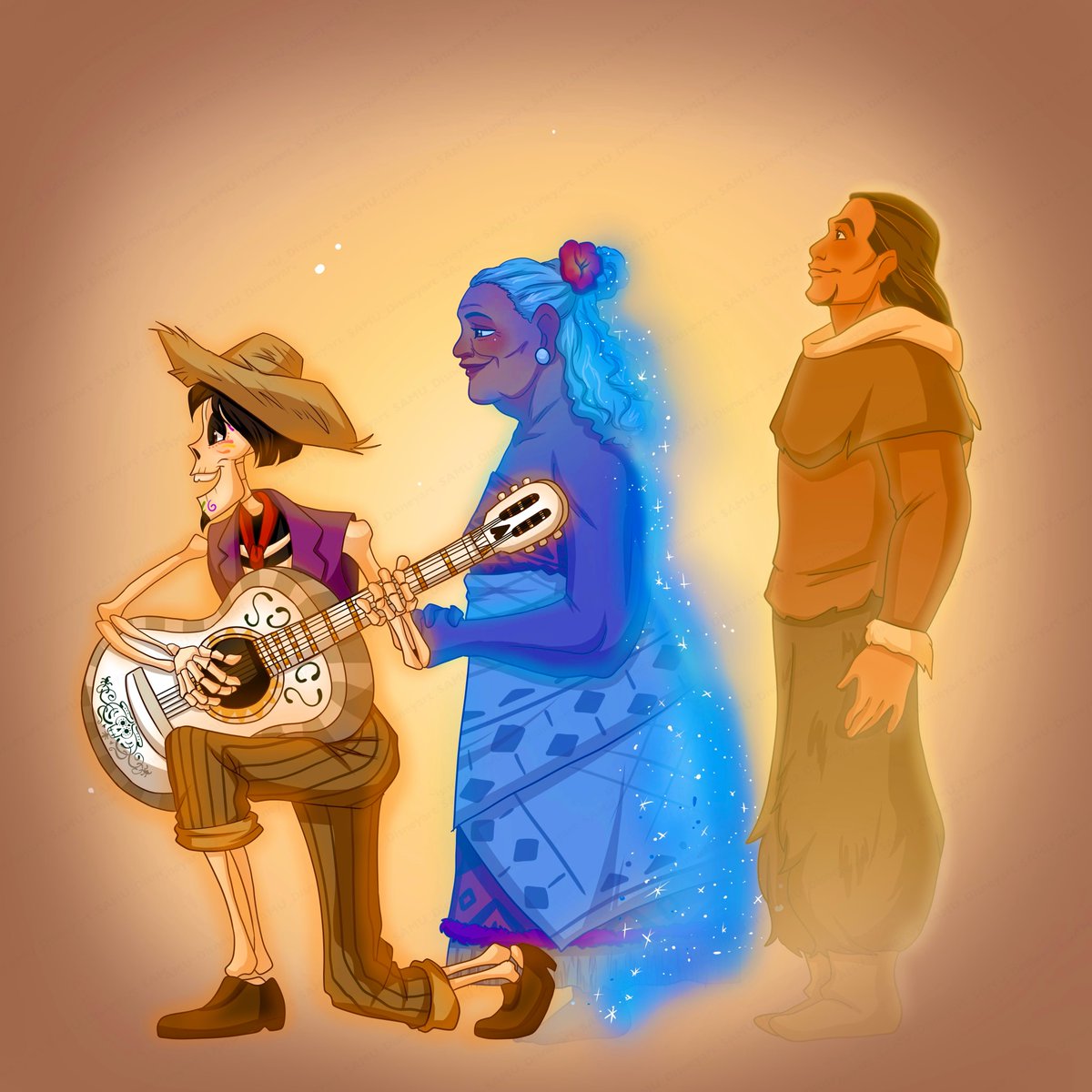 samu_disneyart's tweet image. I'll never forget you✨