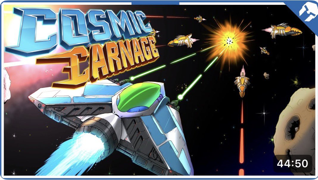 TwitchMasther10's tweet image. 🎬 Nuevo vídeo en Youtube sobre #cosmiccarnageroguelite gracias a @Keymailer 
📷 Prepárate para un enfrentamiento interestelar como ningún otro en un apasionante shooter roguelike y participa en batallas contra hordas de alienígenas.
👇 Dejo enlace en el primer comentario.