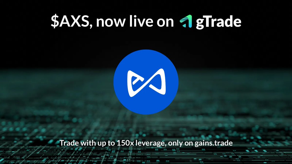 gTrade | Gains Network 🍏 (@GainsNetwork_io) / Posts / X
