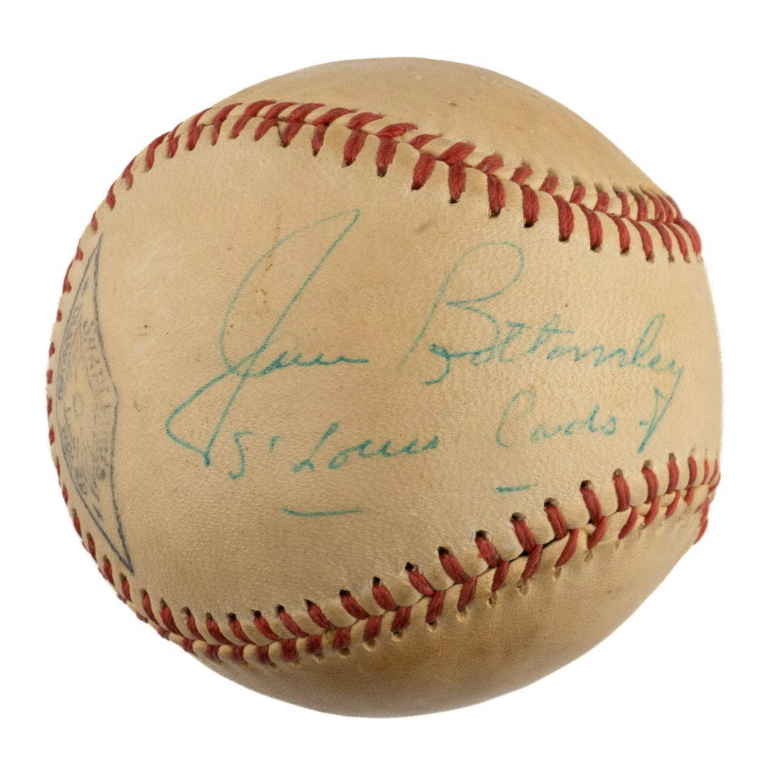 CollectingAll's tweet image. Rare Jim Bottomley Single Signed Baseball with JSA COA: Est. $28,977-$37,670 👉Check ROI bit.ly/HobbyAdvisor👈 #JimBottomley #SignedBaseball #BaseballCollectibles #Auction #SportsMemorabilia