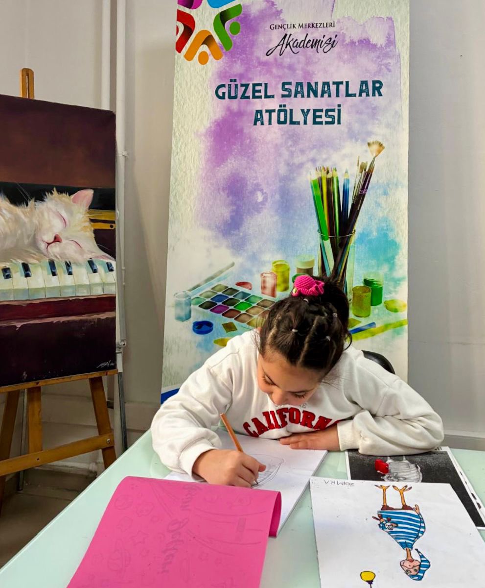 Sanat, müzik, sinema ve çok daha fazlası GSB Kış Kulübü’nde!❄️
Gençlerimiz hem yeteneklerini keşfediyor hem de birlikte eğlenceli ve verimli zaman geçiriyor.
Kış Kulübümüz devam ediyor, seni de bekliyoruz!✨

#surgm