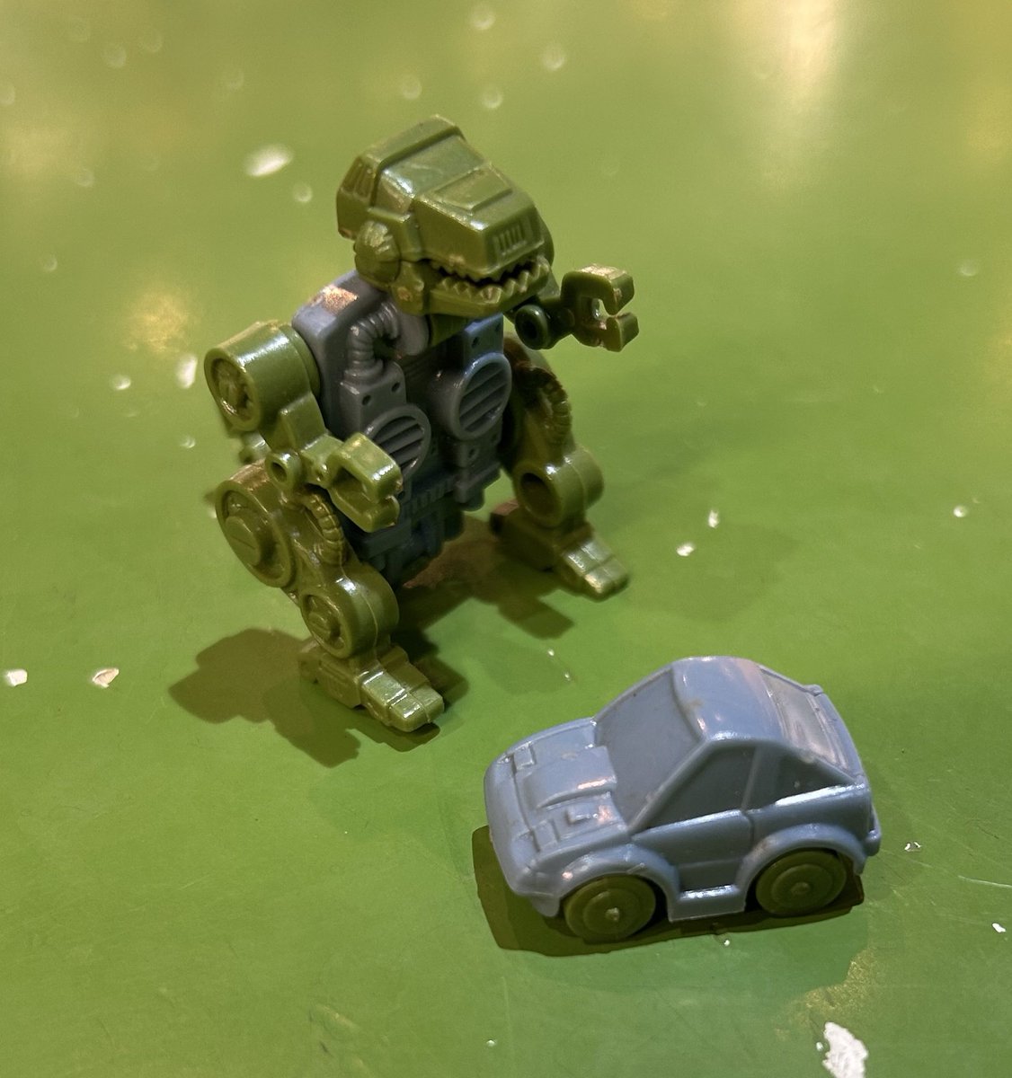 駄ロボット プラTIME☆森永 MZM 合体巨獣メカザウルス モデル 食玩プラ