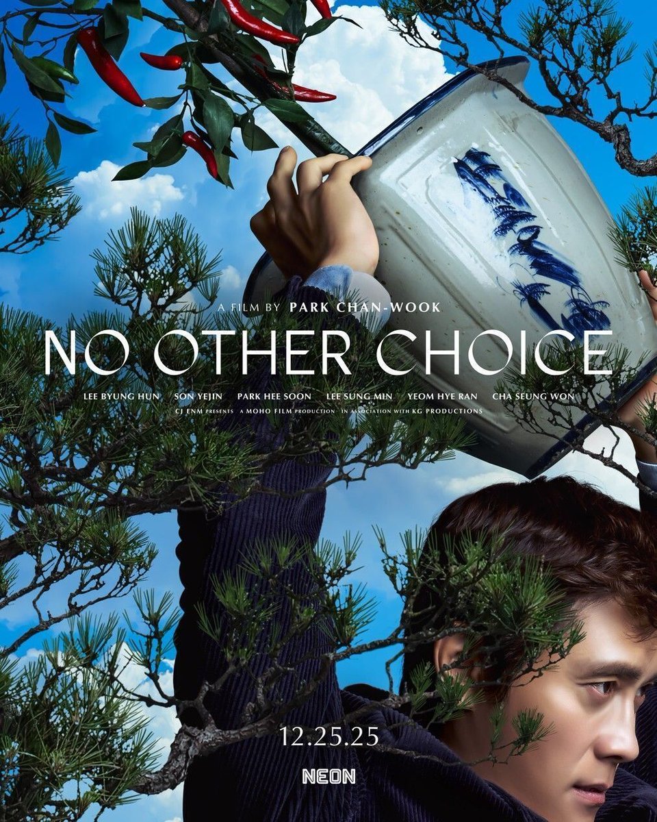 No Other Choice being ignored by the Oscar's is a shameful failure of cinema.

Go watch No Other Choice.