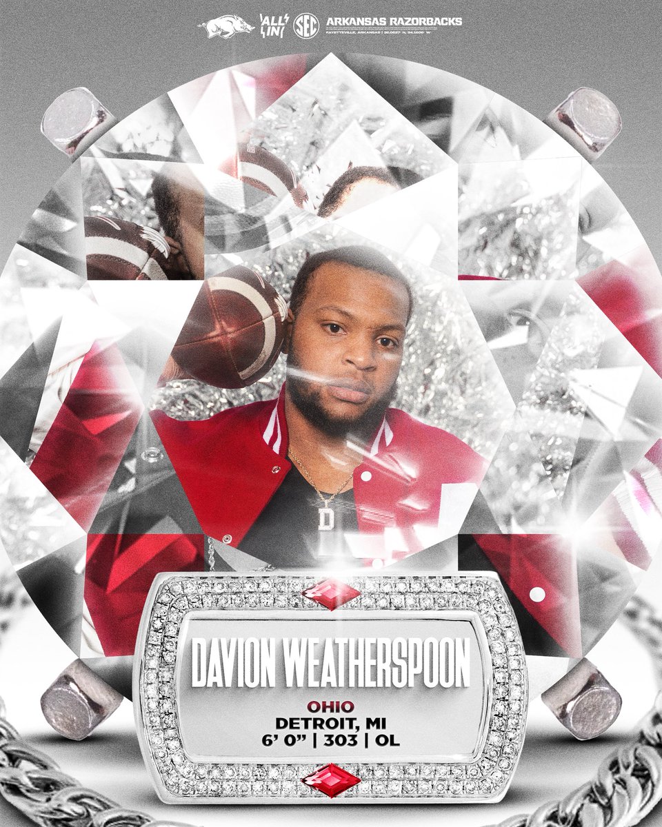 RazorbackFB's tweet image. ✍️ Welcome to The Diamond State @Davionweathers2