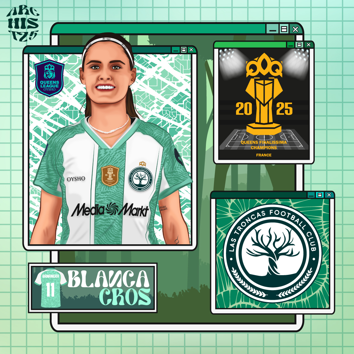 Blanca Cros 🎨⚽️🏆🪵💚