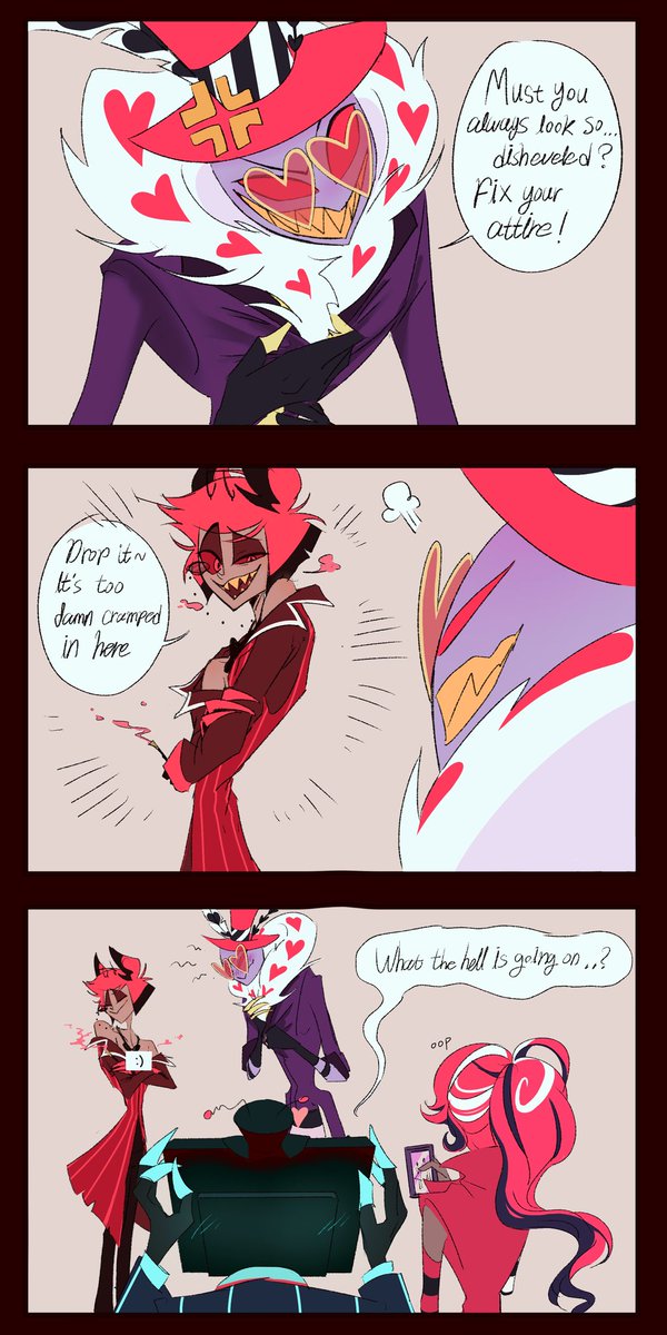 Soul Swap
#HazbinHotel #Vox #Alastor #Valentino