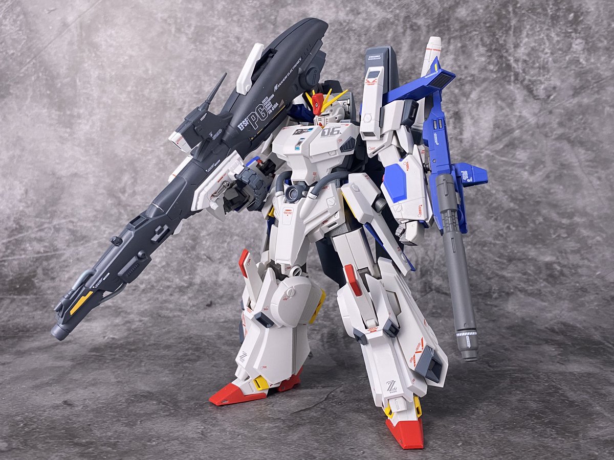 いつかMGのFA-ZZ Ver.Kaのカラバリで白フルアーマーも出るかな～