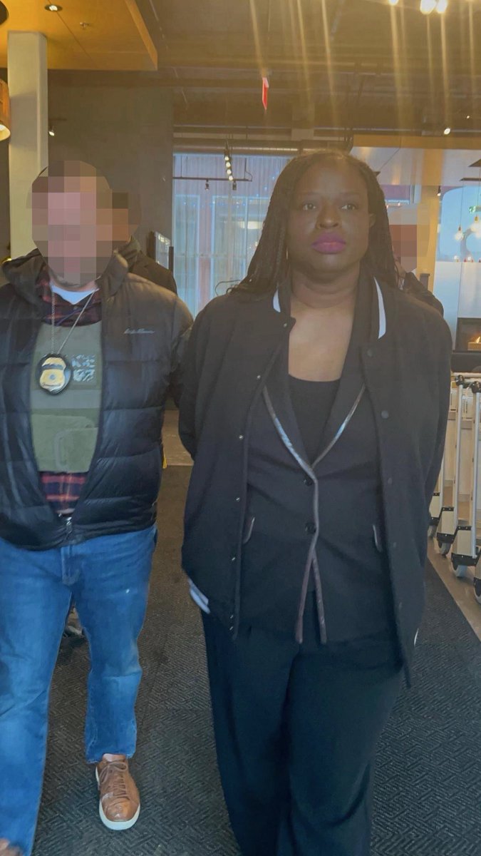 GuntherEagleman's tweet image. NEKIMA LEVY ARMSTRONG PERP WALK PHOTO HAS BEEN RELEASED! 

Share this to TRIGGER leftist fcks who know the SAME THING is coming to them!