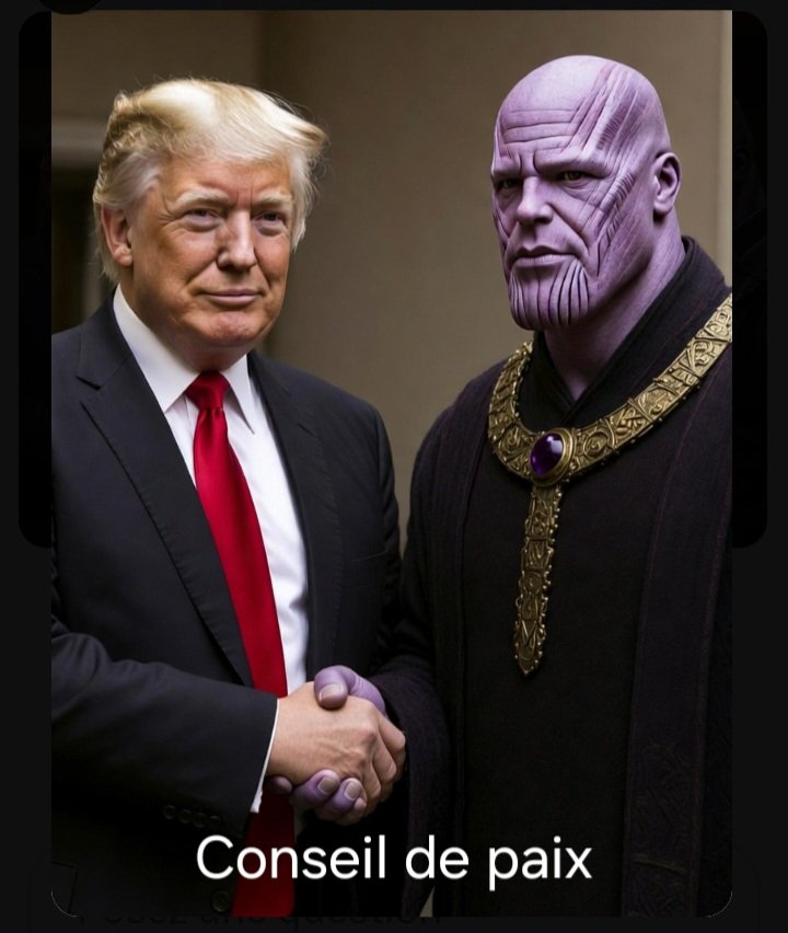 Ça va trop loin le conseil de paix de #Trump