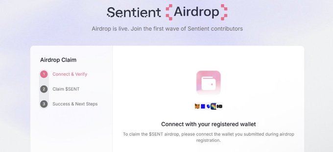 PrimeAlphaidnr's tweet image. 🚀 $SENT — Staking Now Means Better Outcomes Later!
Position yourself at the top tier before everyone else gets involved.
🟣 Connect your wallet: go.sentients.lat
Completing the early steps often results in stronger rewards at TGE. Early action = stronger rewards.
#SENT