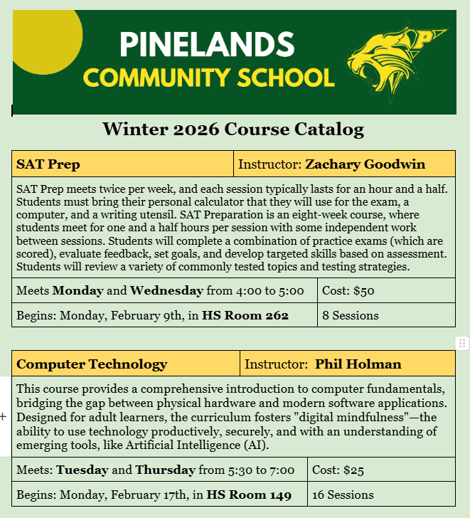 PinelandsRegional tweet media