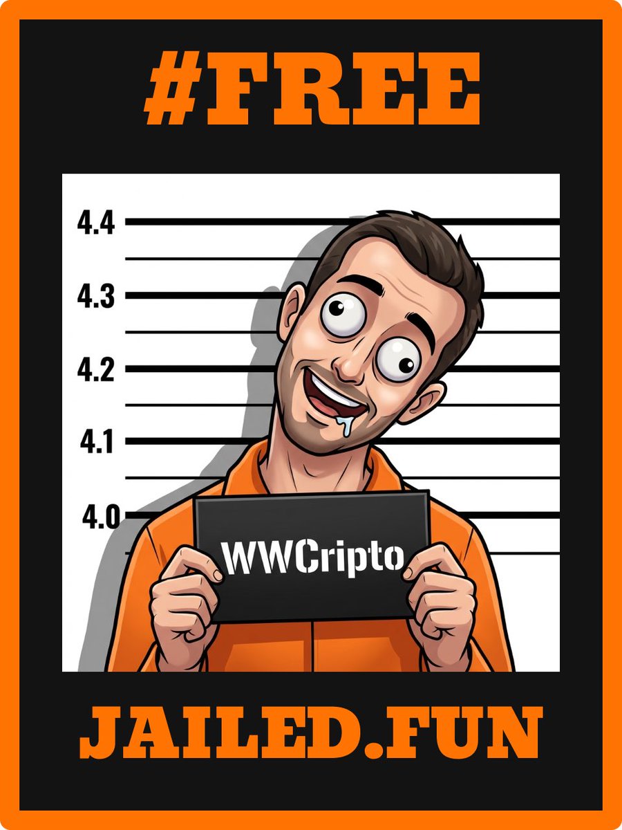 WWcripto's tweet image. i got life sentence 😭💀

moving into @Jaileddotfun soon

[ drop your mugshot here👇]