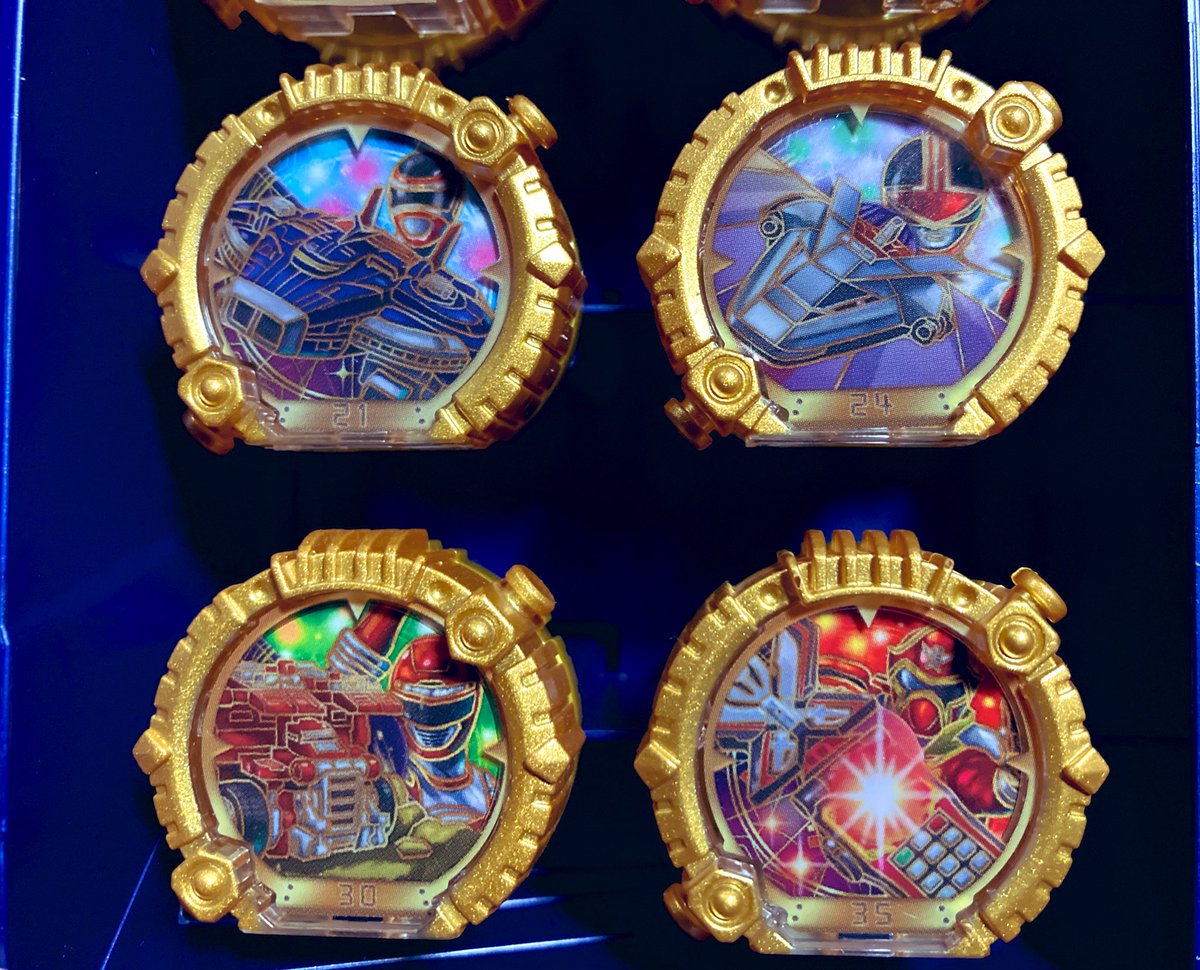 年末の良き思い出。 CGセンタイリングにて特にお目当ての4戦隊の指輪を