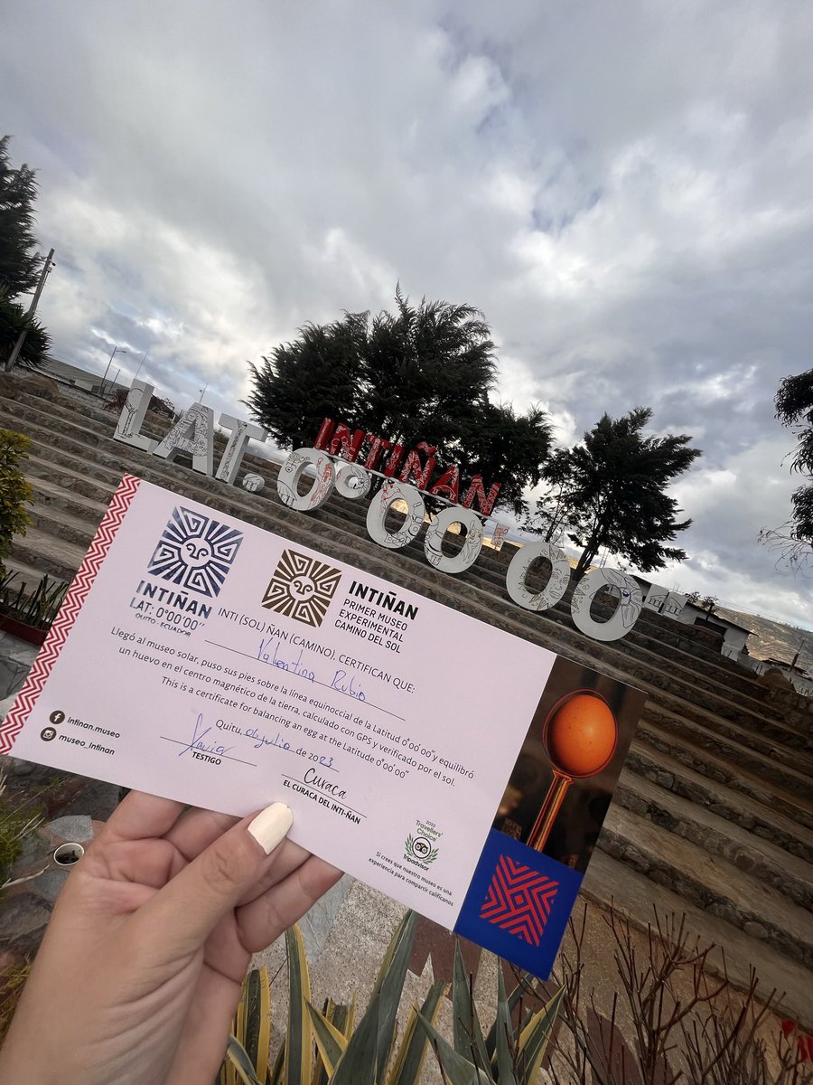 OriginalEcuador's tweet photo. From the cobblestone streets of Quito’s Historic Center 🏛️ to standing on the Equator at the Inti Ñan Museum 🌍
History, culture, and science meet in Ecuador 🇪🇨✨

Travel with purpose. Travel with Original Ecuador.

#OriginalEcuador #Quito #MiddleOfTheWorld #EcuadorTravel https://t.co/VGBetrOIbb