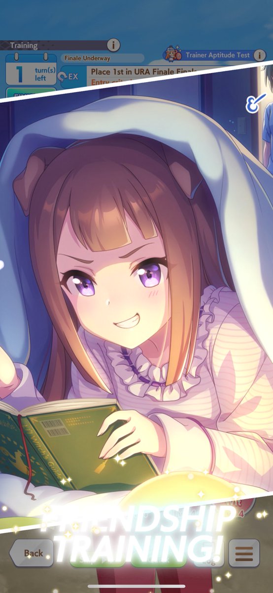 oscarcstwt's tweet photo. Look at this w luck that happened to me in umamusume yesterday https://t.co/v9gen7StqA