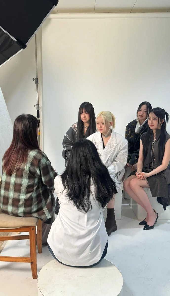 on set snaps of VVUP x Cosmopolitan Indonesia