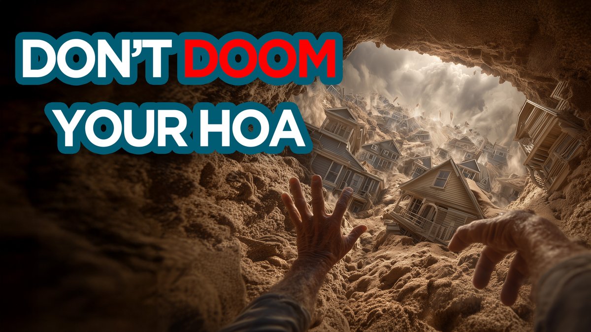 reserves's tweet image. 🙅Bad HOA board decisions can quietly sink an entire community. These are the mistakes you never want to make! Watch part 2 of our "Avoiding Reserves Quicksand" webinar below 👇

loom.ly/7e9vHek

#HOABoard #ReservesQuickSand #AssociationReserves #HOAReserves