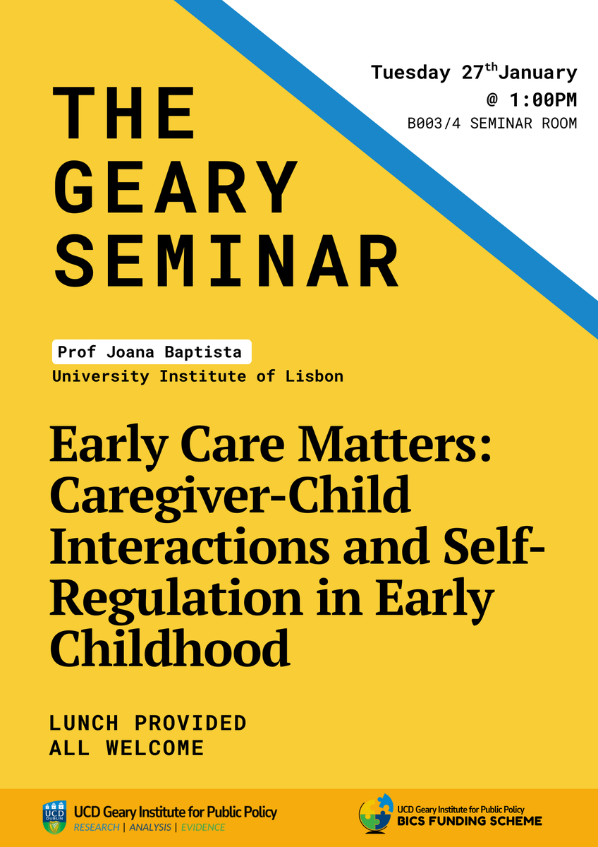 UCD Geary Institute for Public Policy tweet media