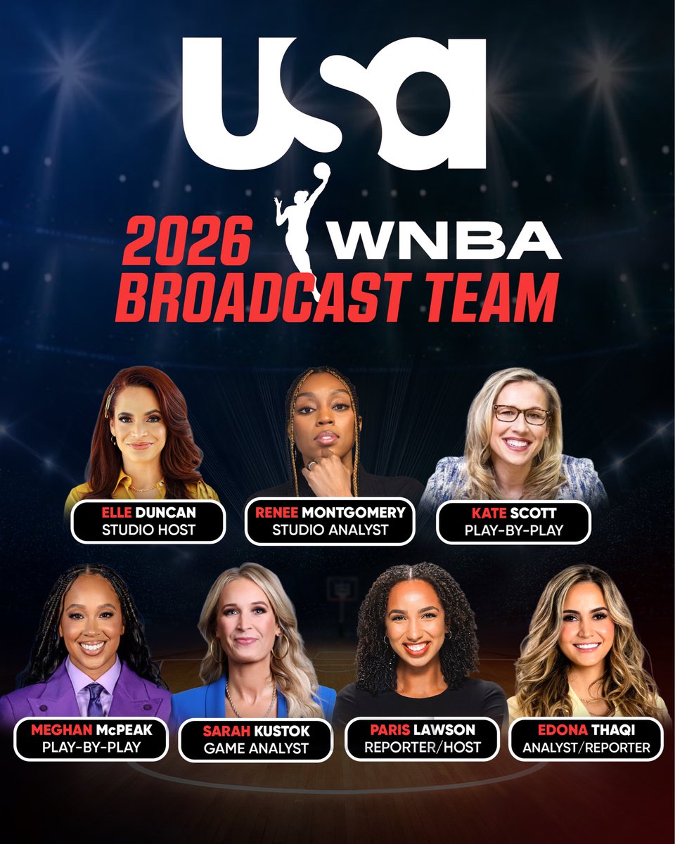 I’m beyond thrilled to share that I’m joining the coverage team for <a href="/WNBA/">WNBA</a> on <a href="/USANetwork/">USA Network</a>! 🏀

As a girl who grew up playing hoops and watching the W—this league helped shape my love for the game. I’m so grateful for this opportunity. 

Thunder fans - I’m not going anywhere! I’ll