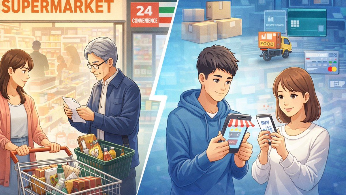ncb_since1989's tweet image. Offline isn’t gone. Online isn’t everything. Japan’s data shows a split in daily consumption habits.

#DigitalPayments #RetailTrends #JapanTelecom #NTTDOCOMO #NCBLibrary #Japan
👇read the full story &amp;amp; subscribe
ncblibrary.com/posts/137836?s…