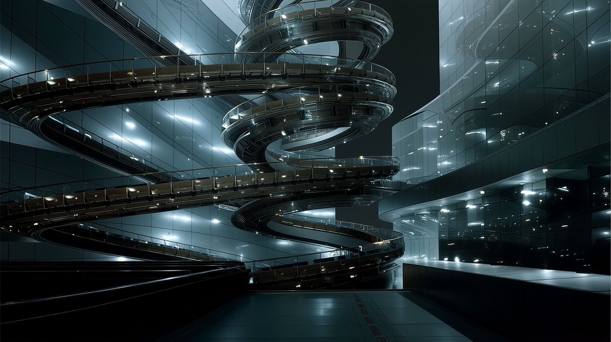 Futuristic architecture moodboard