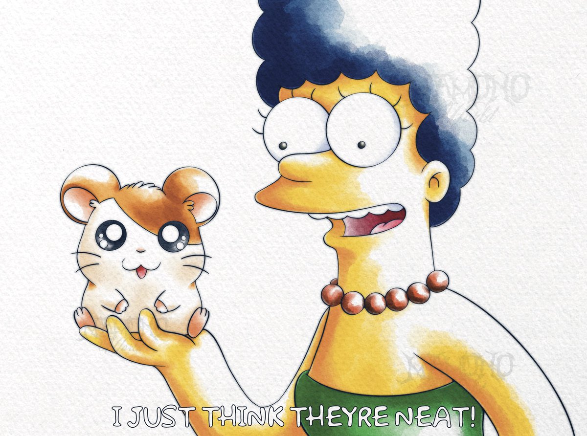 MamonoWorld's tweet image. Hamtaro version