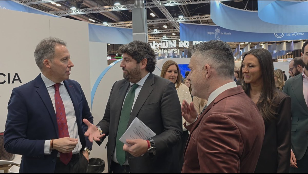 PPLorca's tweet photo. 📍 Lorca sigue brillando en FITUR

🔵 Seguimos promocionando Lorca en FITUR, mostrando al mundo todo lo que nos hace únicos: nuestro patrimonio, nuestra historia, nuestra gastronomía y el enorme potencial turístico de nuestro municipio. https://t.co/YO1avJTVOg