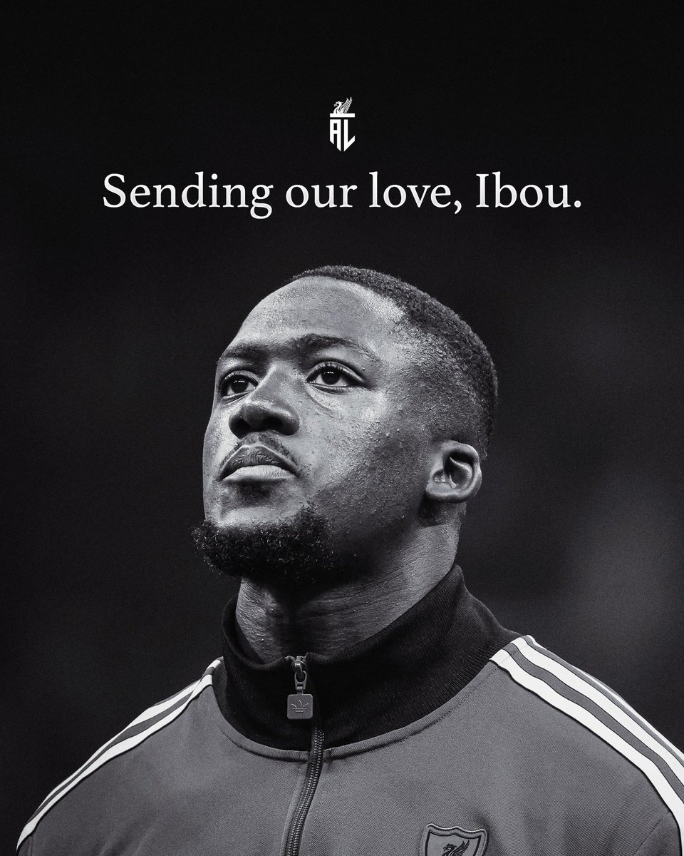 Sending all of our love to Ibou and his family. YNWA! ❤️
