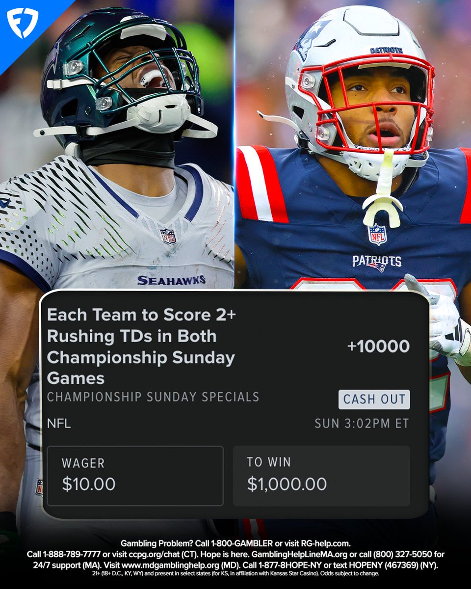 FanDuel Sportsbook tweet media