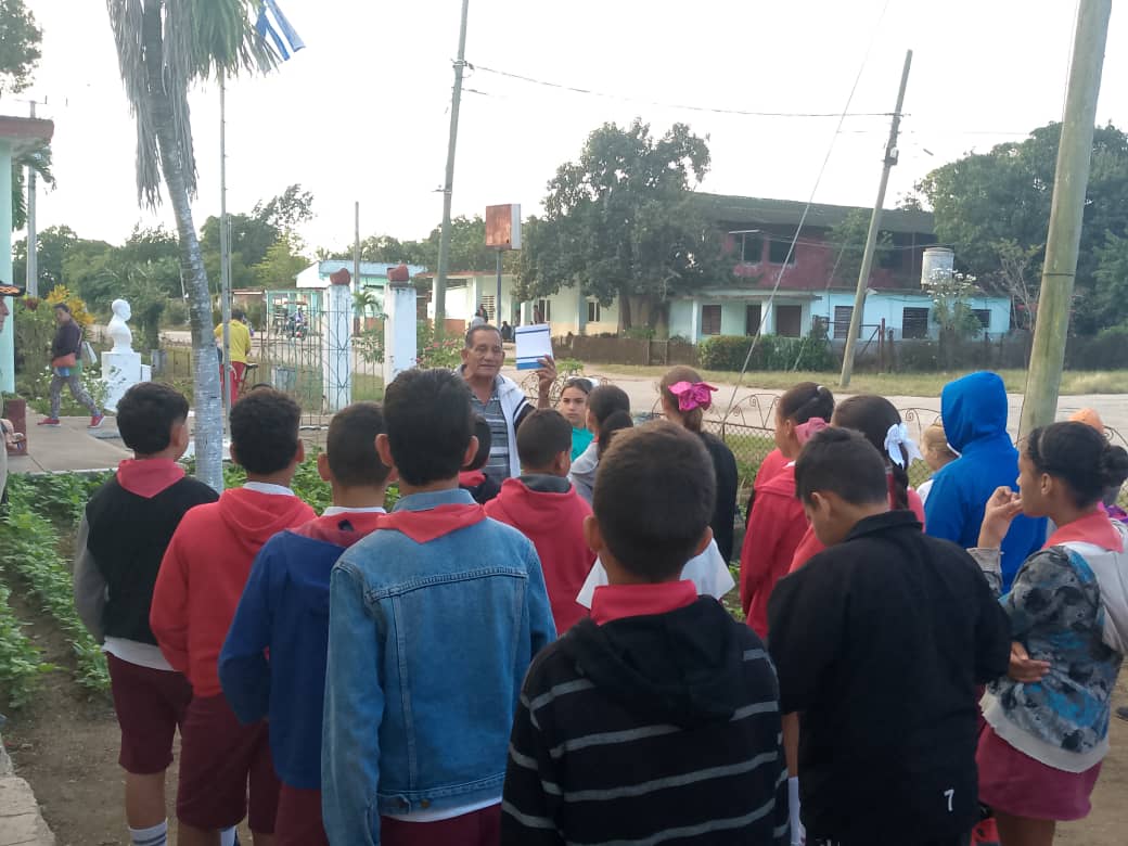 Se desarrolla matutino Especial,en la escuela Centro Mixto Saturnino A Abella, nuestra conversación versa sobre el programa educativo dirigido a la prevención de las drogas.
#CubaMined 
#PorCamagueyTodo 
#EducaciónResponsable