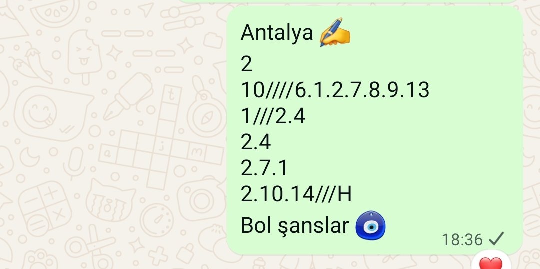 Bol şanslar dostlar 🫶