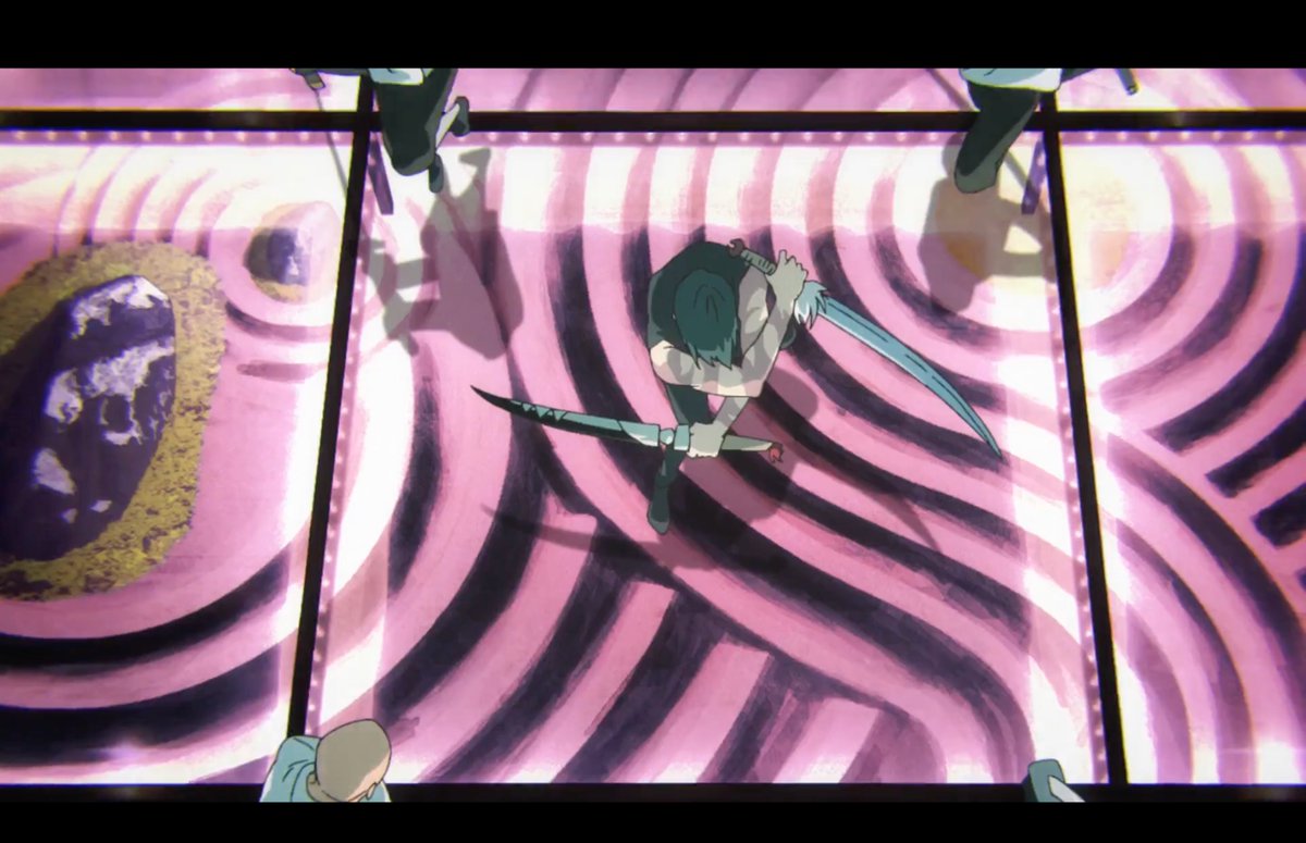 DAIIIUL's tweet photo. Bon en faisant abstraction des avis a chaud des gens sur l'episode de JJK, mais vu que la ref a Kill Bill est aussi subtile qu'un tonton ivre a noel (et c'est pas un mal merci jujutsu kaisen)
Quelqu'un sait si c'est aussi le cas dans le manga ou si c'est une decision de l'anime ? https://t.co/ISTmviGnrR