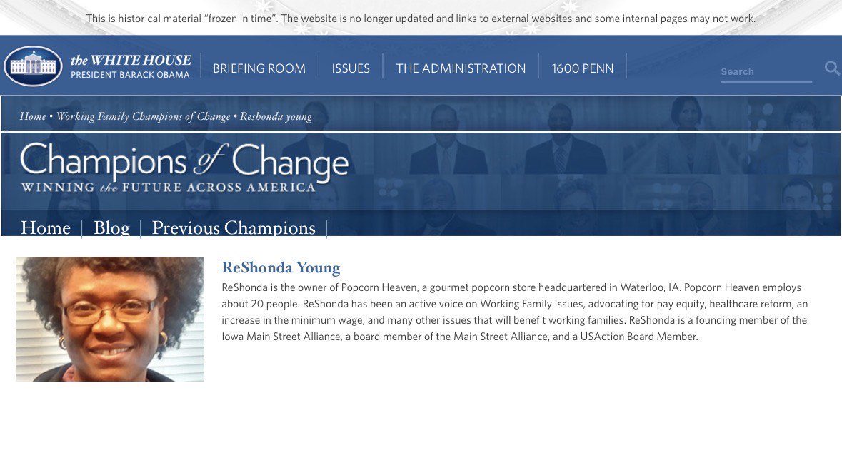 LauraLoomer's tweet image. Reshonda Young, the individual pitching the ACA, also known as Obamacare at this afternoon's Ways and Means Committee hearing, is featured on the Barack Obama @BarackObama White House website. 

Ms. Young is a progressive Leftist activist, NOT a healthcare expert.