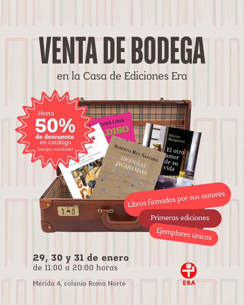 Ediciones Era tweet media