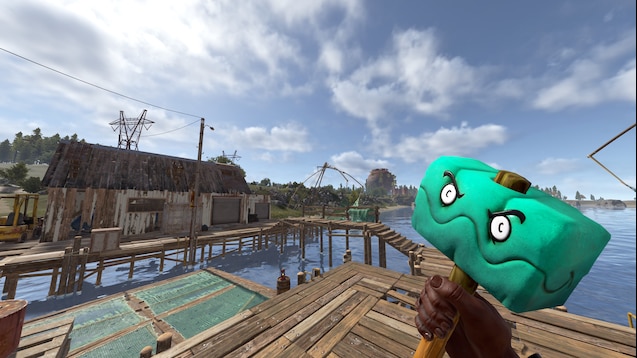 Clammerrr's tweet image. I can think of a home brewed Twitch drop submission that fits with @facepunch 's naval update! @Alistair_McF  @ErrnieGerrn @playrust Would be a dream come true!!

Consider supporting the Clammerr Hammer steamcommunity.com/sharedfiles/fi…