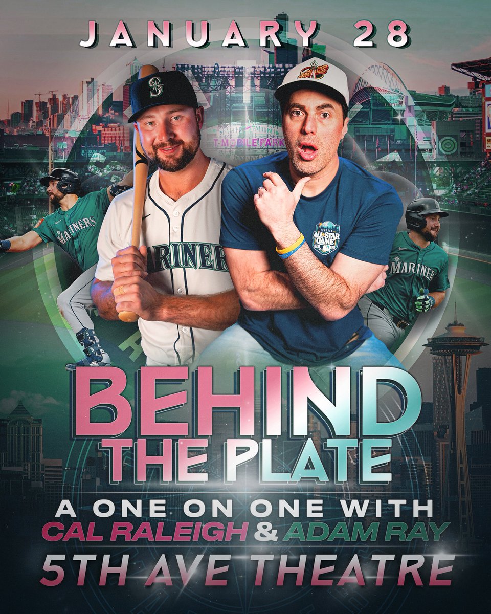 adamraycomedy's tweet image. THIS IS GONNA BE NUTS⚾️⚾️⚾️
All money goes to charity🔥
Get 🎟️ stgpresents.org/events/adam-ra…
@Mariners @CalRaleighsDump