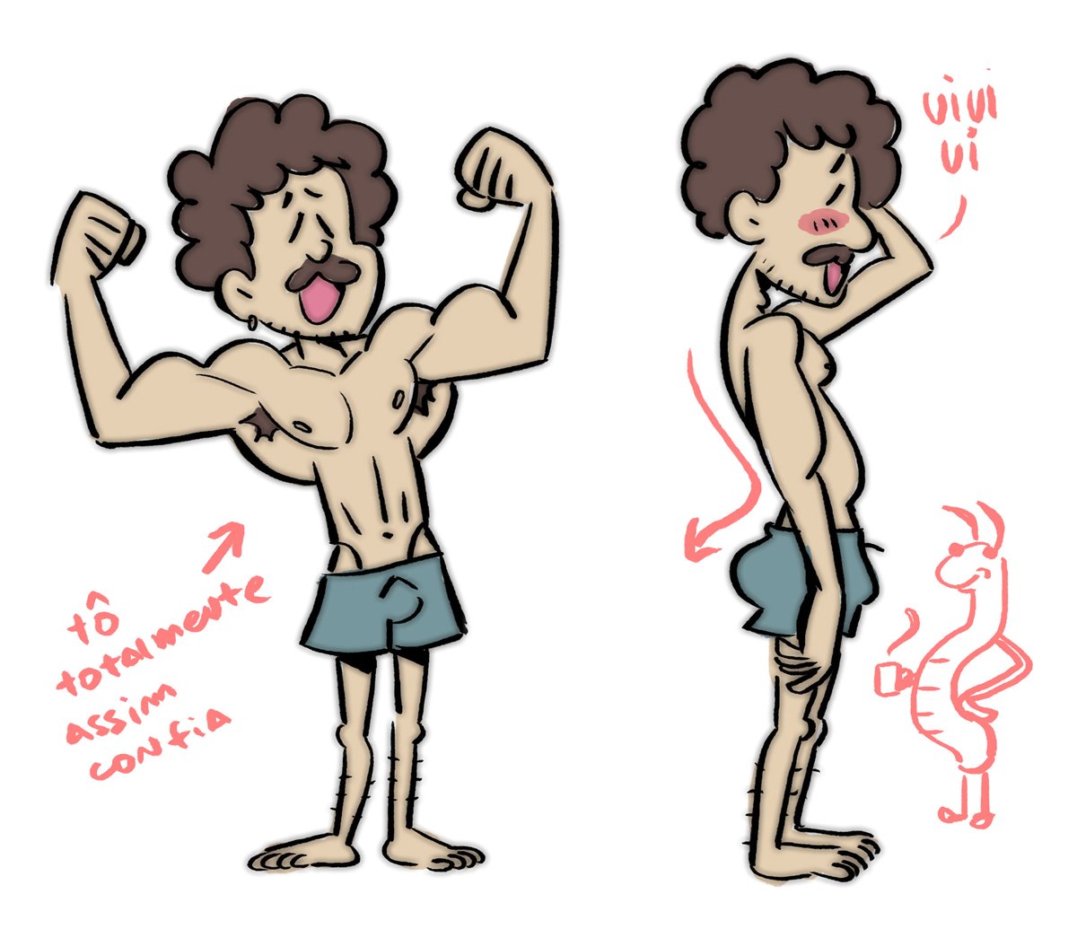 heitorpcart's tweet image. POV: Vc malha todo dia, mas passa o dia todo sentado.