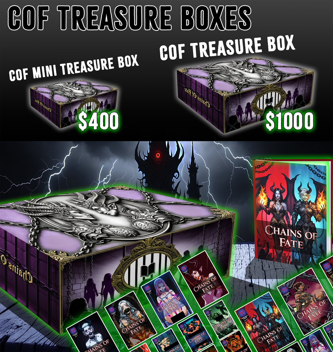 CrossVerseCc's tweet photo. Hey Chains Of Fate fam! 🎉🔥
WE JUST LAUNCHED!
Our Kickstarter is officially live RIGHT NOW – the moment we’ve all been waiting for is here!
Here is the Kickstarter Link:
https://t.co/q7dxdjw8Yn
Every pledge helps bring this wild vision to life, and we’re so grateful you’ve been with us from the pre-launch days. Let’s make this launch explode together!
Who’s backing first? Drop a 📷 below if you’ve already jumped in, or tell us what you’re most excited for!
Thank you for the insane support – this is just the beginning. Let’s do this! 🚀❤️

#NSFWComic #ChainsOfFate #chainsoffate #indiecomics #comics #stretchgoals #crowdfunding #kickstarter #nsfw