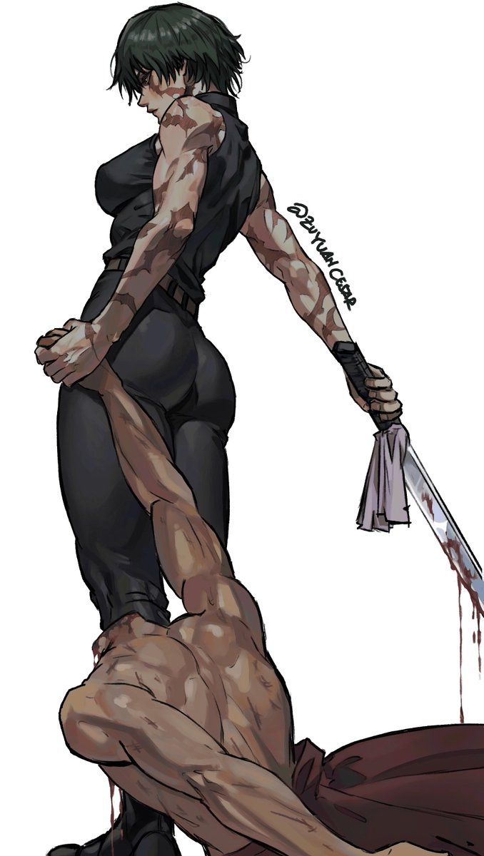 reposted this again to honor that episode…damn MAKI
#呪術廻戦