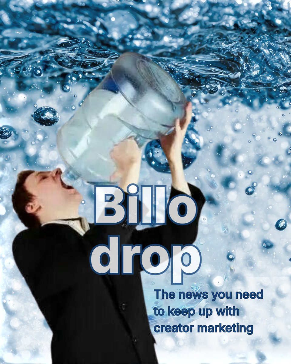 billoapp's tweet image. the social media overlords have been working overtime this week. here's the drop 💧