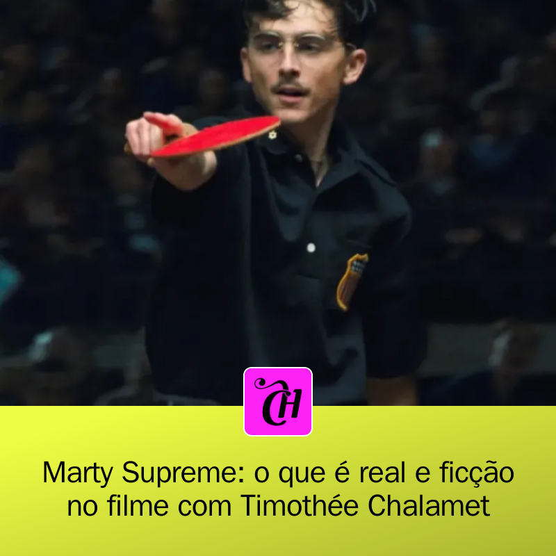 CAPRICHO's tweet image. 🎬 Timothée Chalamet traz à vida uma história fascinante em 'Marty Supreme'! Mas até onde é real? Descubra conosco! #MartySupreme #Cinema 

mrf.lu/Lz9B