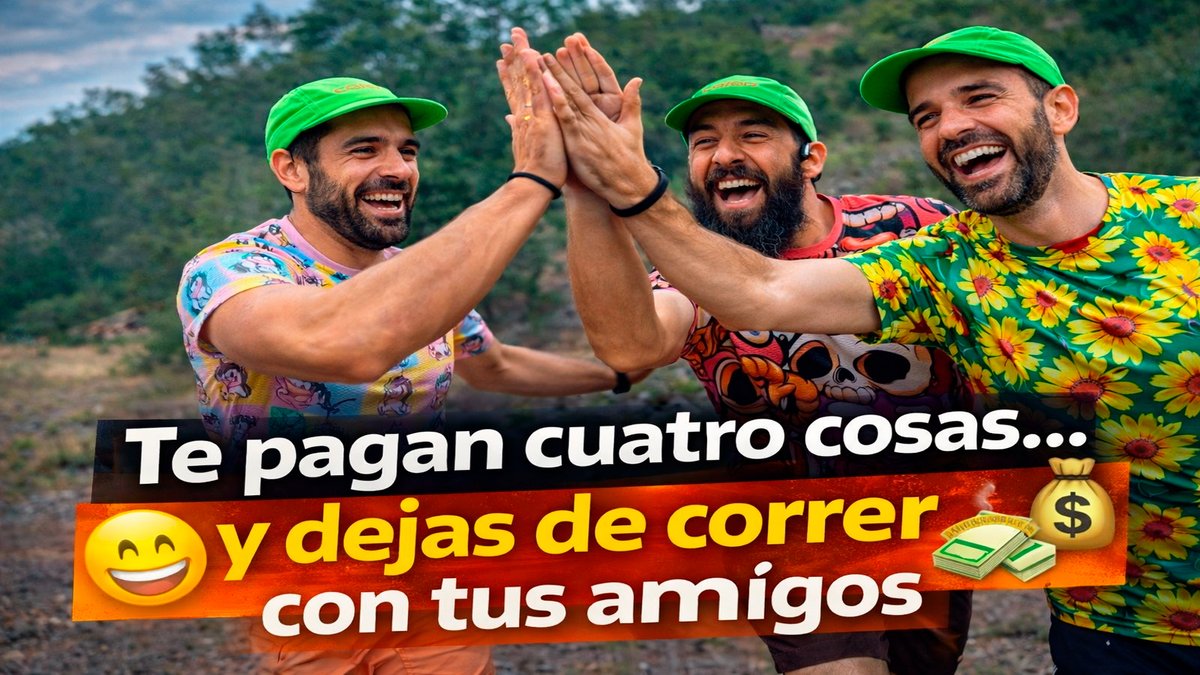 😁 Salir a CORRER CON AMIGOS: lo que el DINERO NO puede COMPRAR 💚😂 

VIDEO: youtu.be/QcKXsAasy_Y?si…
