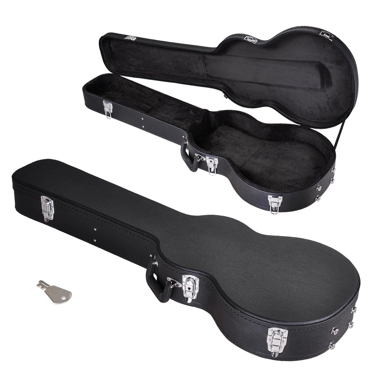 RobsMusicD64214's tweet photo. Protect your tone in style 🎸 This Hard Case for Electric Guitar (LP style) keeps your guitar safe with a tough exterior and snug interior fit — perfect for gigs, travel, and storage. Available now at Rob’s Music Den #GuitarGear #LPGuitar #RobsMusicDen

https://t.co/R5BtxhgztJ https://t.co/sktESC3rcK